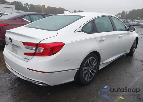 2021 Honda Accord Hybrid Ex из США, поврежденный, VIN 1HGCV3F47MA003103